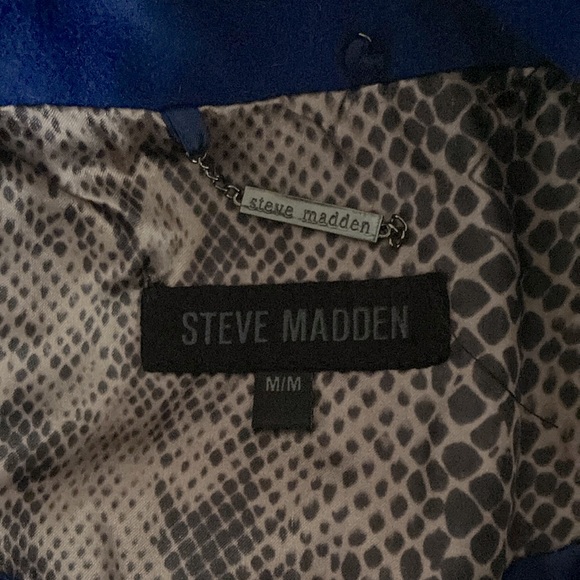 Steve Madden belted long peacoat - Picture 12 of 13